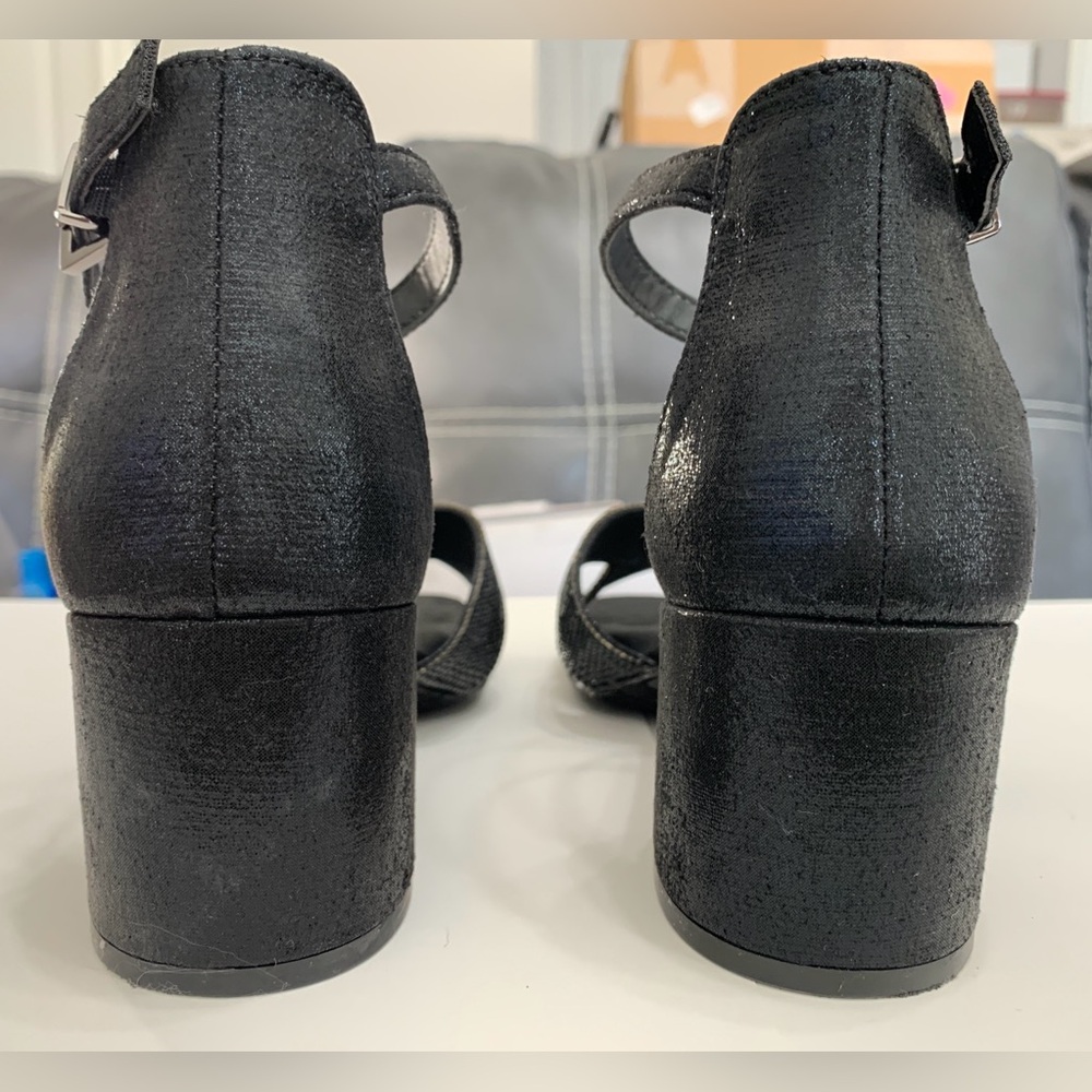 Kenneth Cole Reaction black block heels - Picture 2 of 7